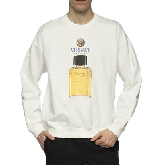 AUTHENTIC new VERSACE runway PULLOVER sz L - Picture 1 of 11